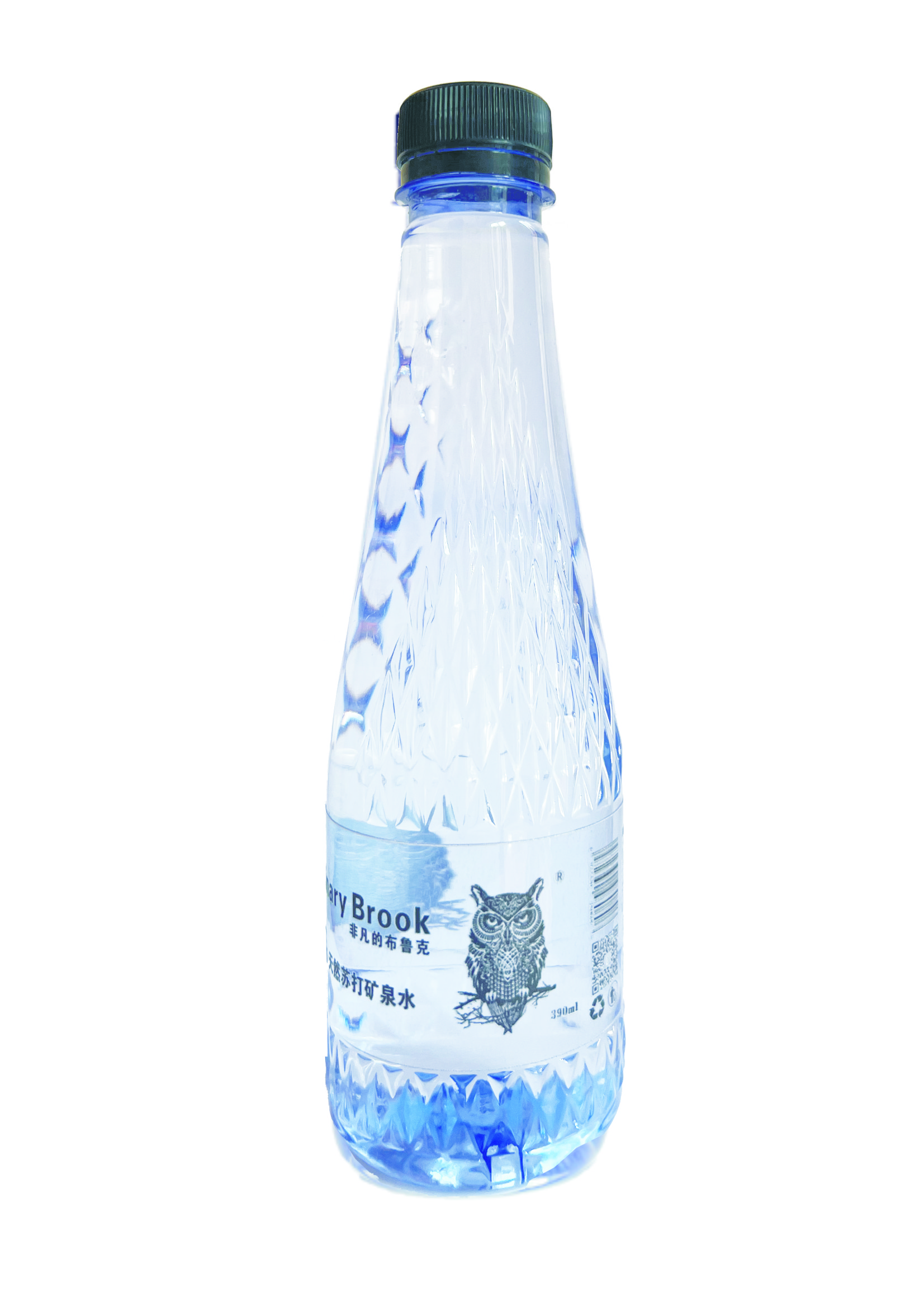布鲁克纯天然苏打水 390ML